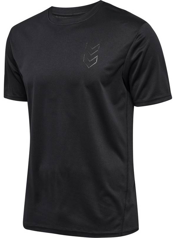 HUMMEL Active Pl Jersey T Shirt Black XXL