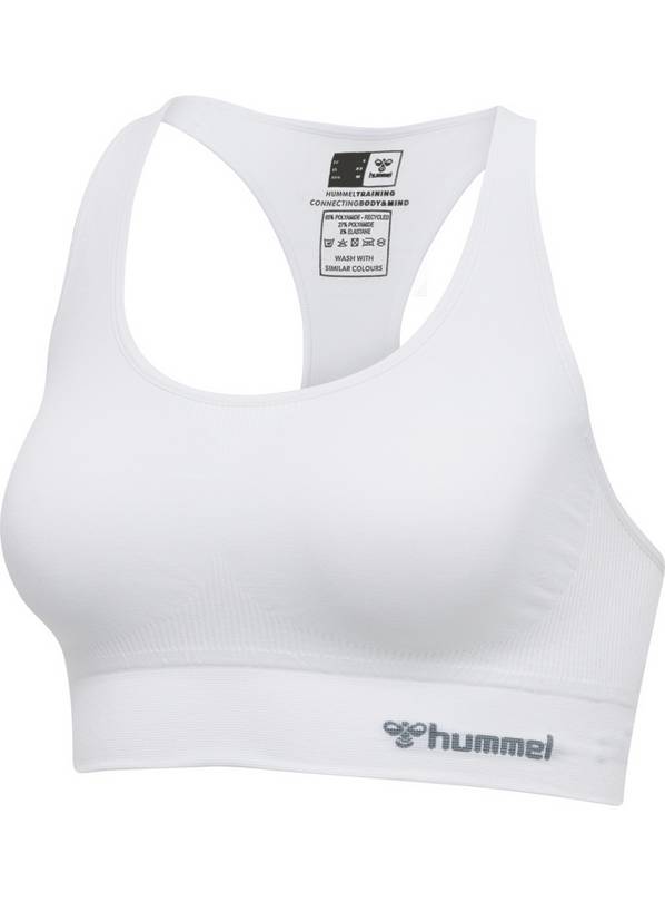 HUMMEL Tif Seamless Sports Top White XL