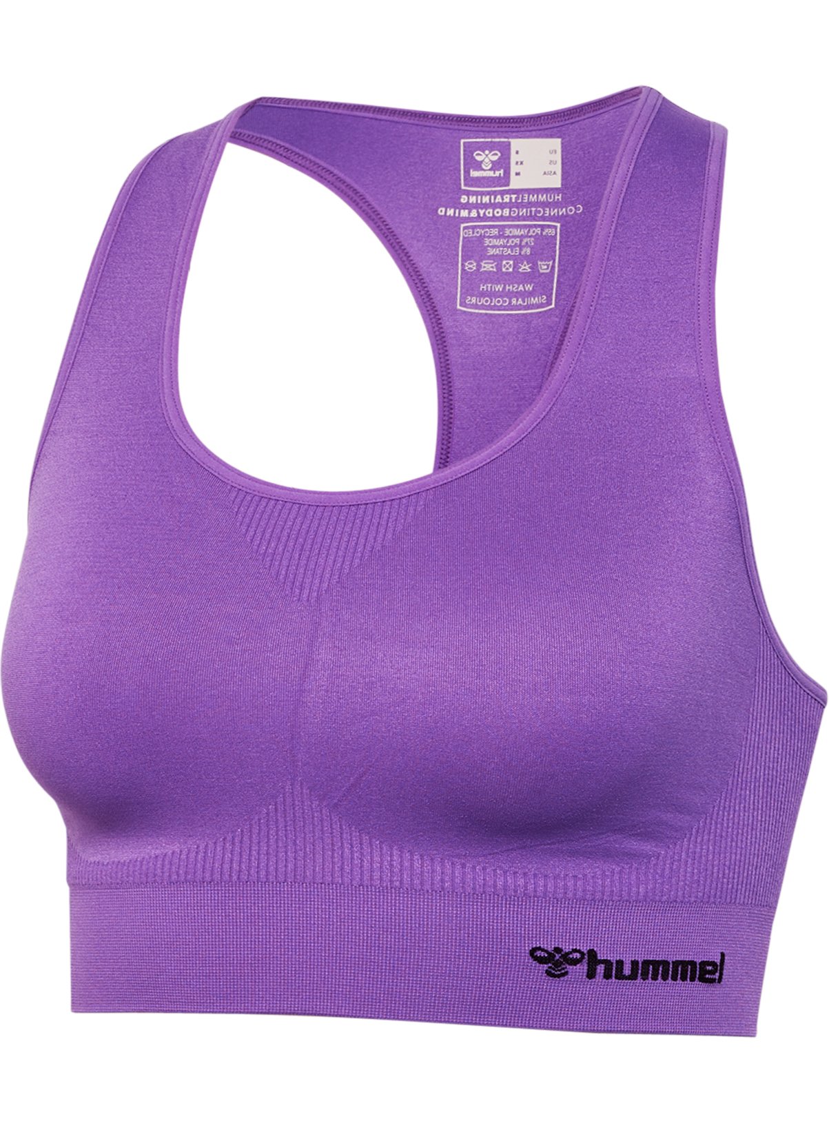 Hummel HUMMEL Tif Seamless Sports Top Purple XS Xs female