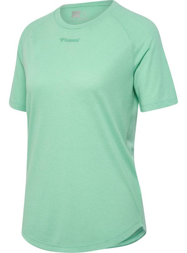 HUMMEL Vanja T Shirt Turquoise XS