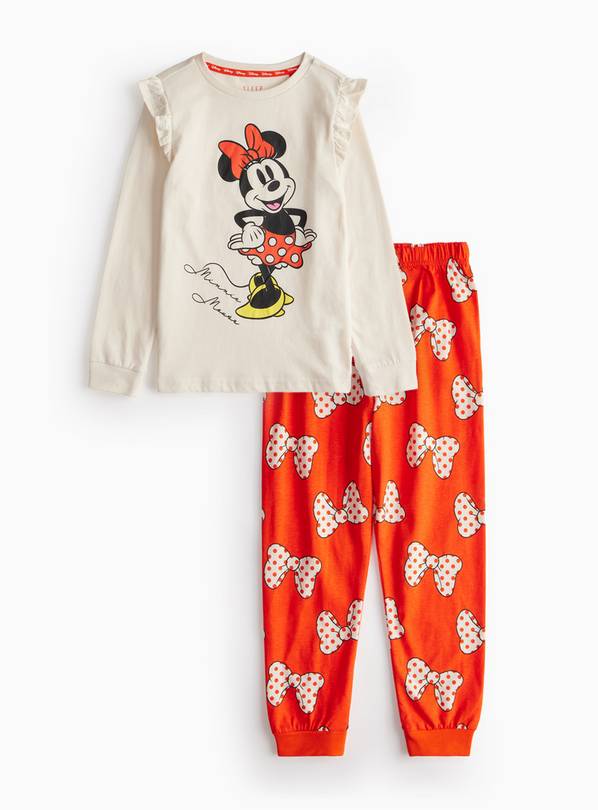 Disney Minnie Mouse Printed Long Sleeve Pyjamas 1.5-2 years