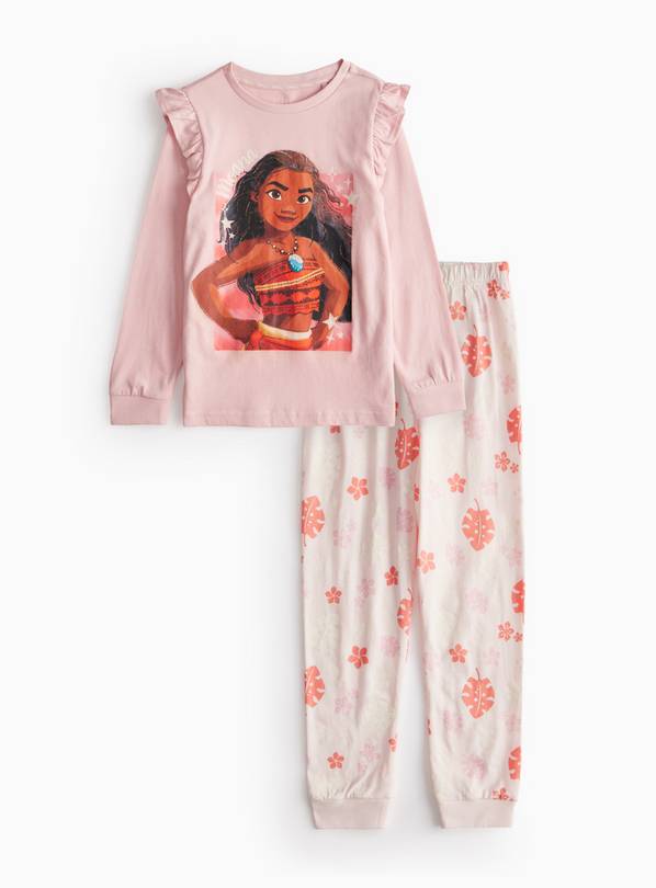 Disney Princess Moana Print Pink Pyjamas 1.5-2 years