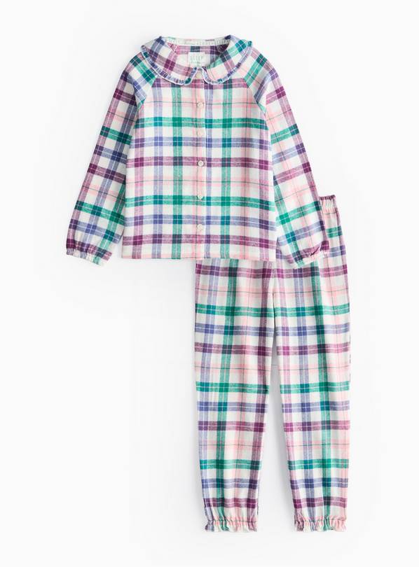 Pink Check Traditional Pyjamas 2-3 years