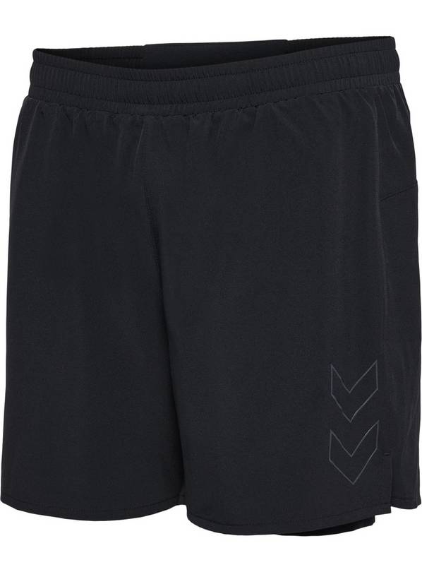 HUMMEL Fast 2 In 1 Shorts Black XL