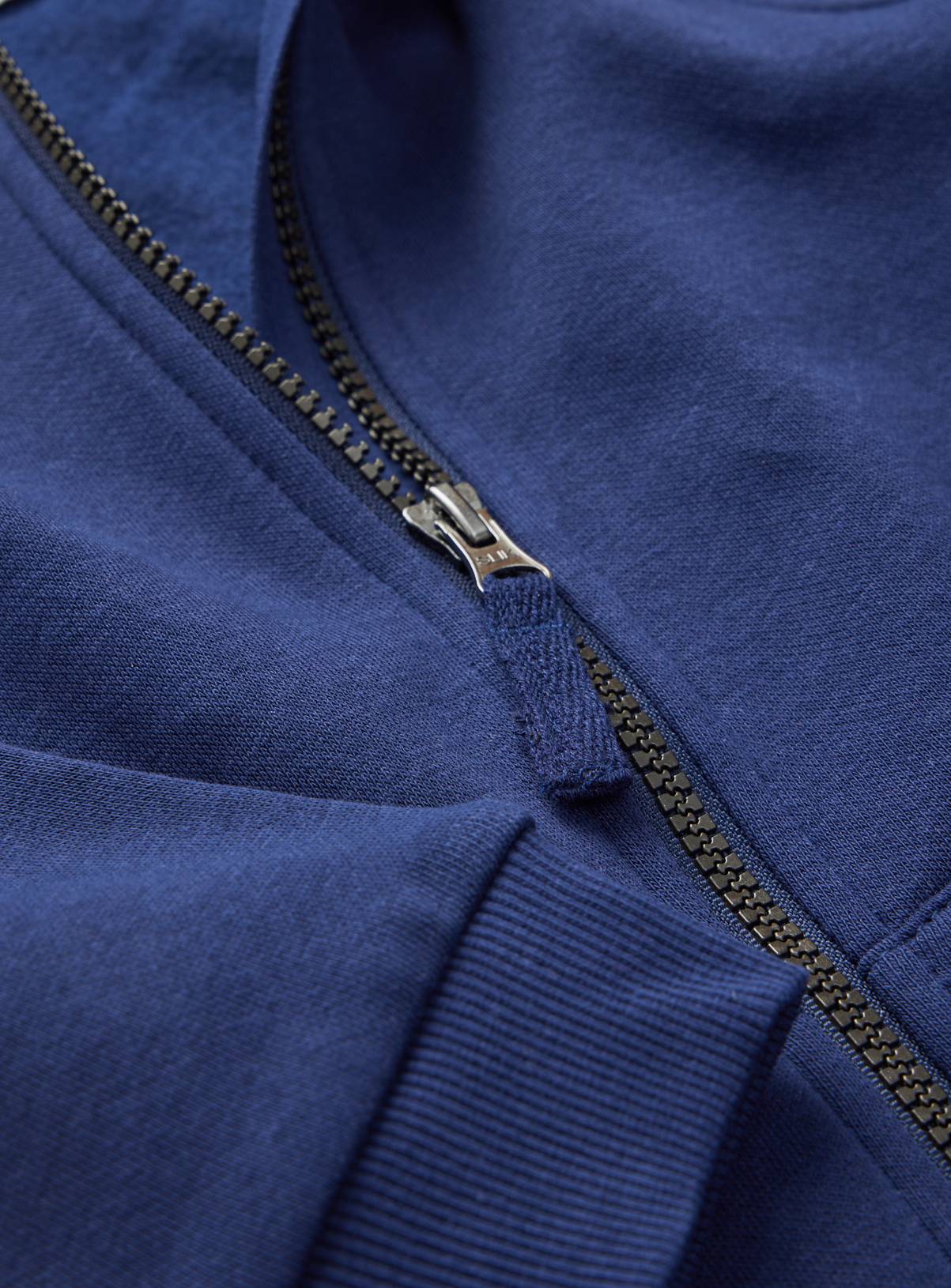 Navy Zip Through Hoodie 4 years - Image 2