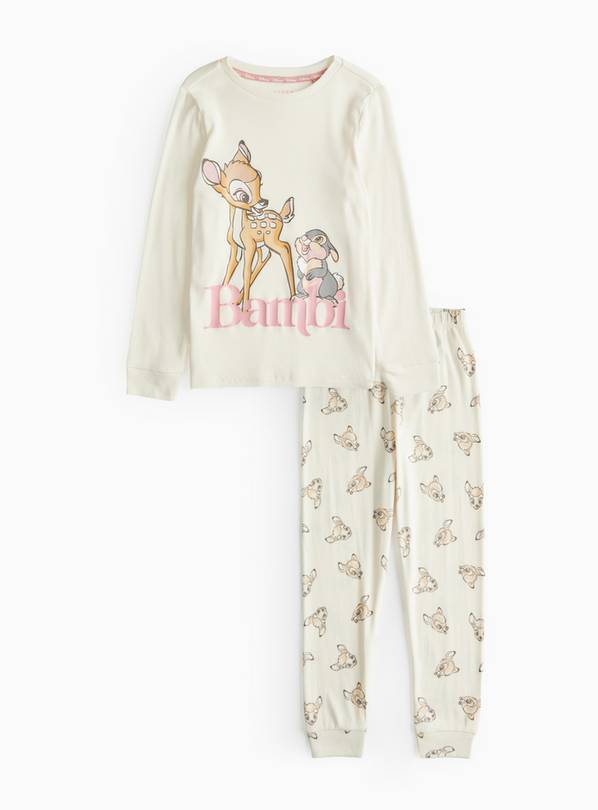 Disney Bambi 2 Piece Cream Pyjama Set 1.5-2 years