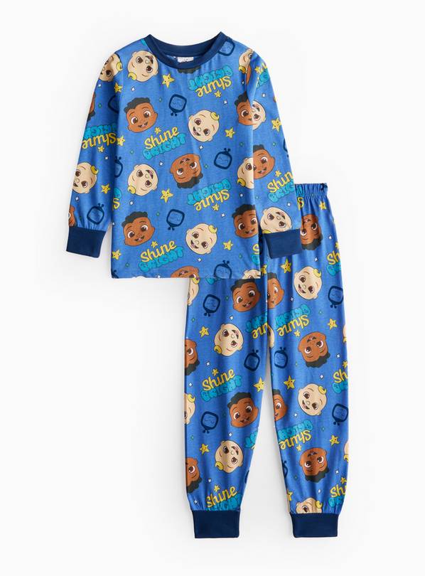 Cocomelon Printed Blue Long Sleeve Pyjamas 1-1.5 years