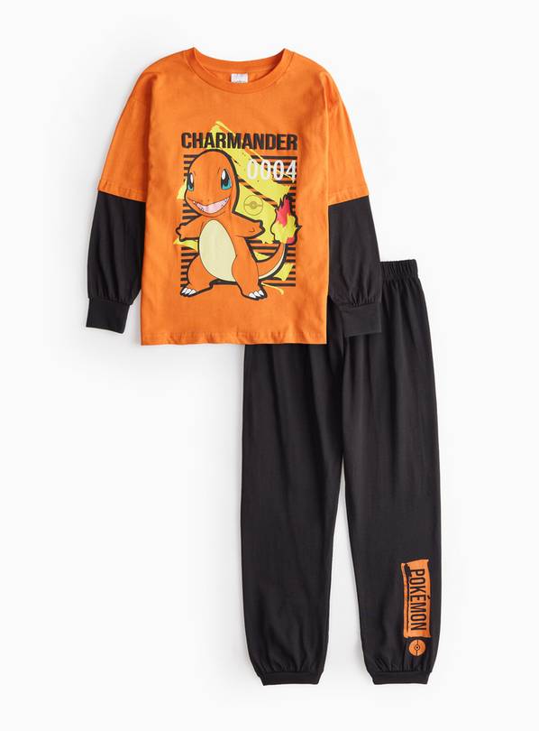 Pokemon Charmander Orange Printed Pyjamas 4-5 years