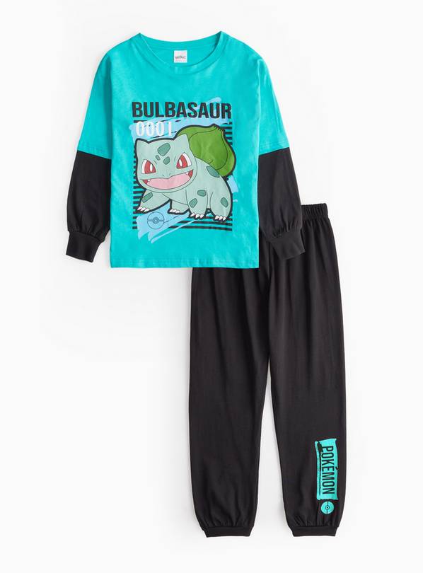 Pokemon Bulbasaur Blue Printed Long Sleeve Pyjamas 4-5 years