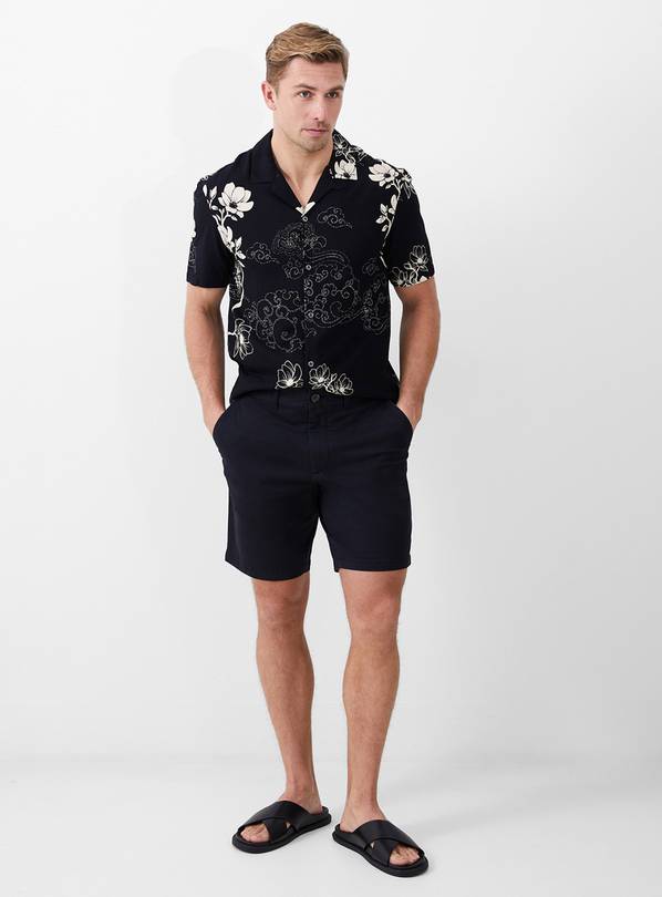 FRENCH CONNECTION Stretch Chino Shorts Black 32