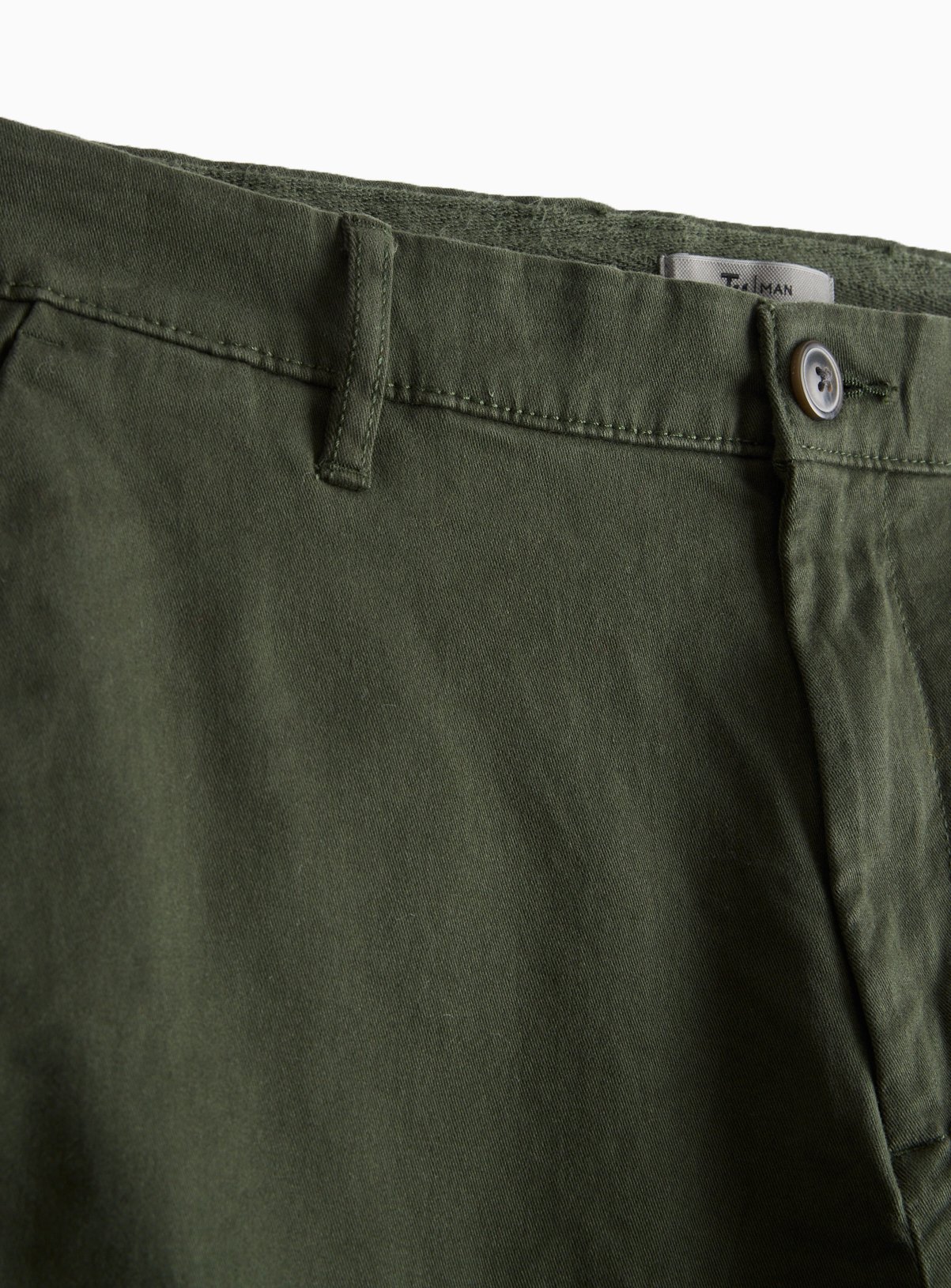 Khaki Straight Leg Chino Trousers 44L - Image 4 thumbnail