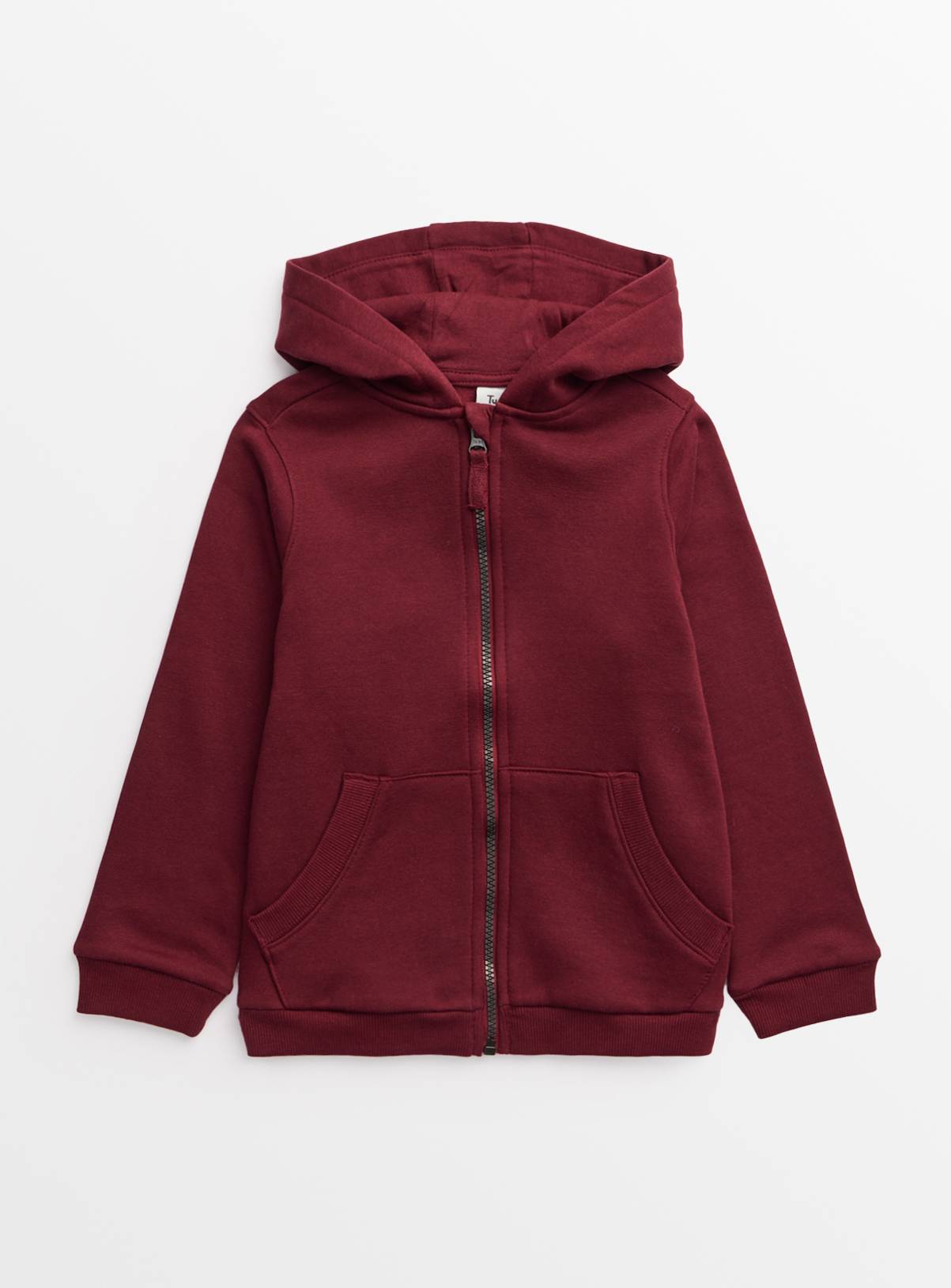 Red Zip Through Hoodie  9 years - Image 1