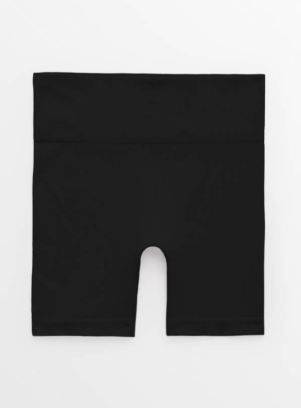 Black Seamless Shorts 7-8 years