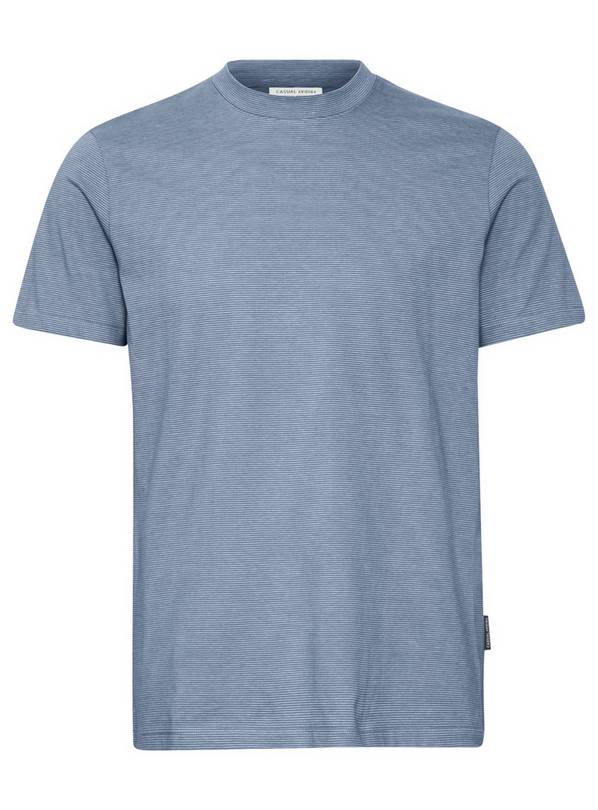 CASUAL FRIDAY Blue Striped T Shirt XL