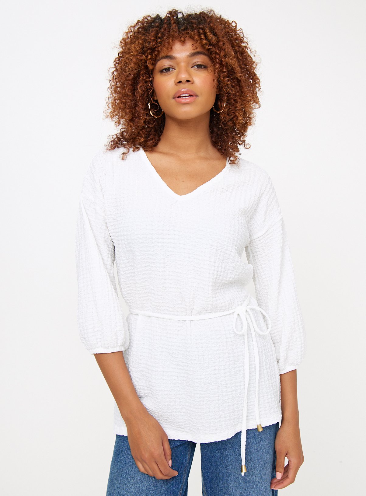 tunic shirt white