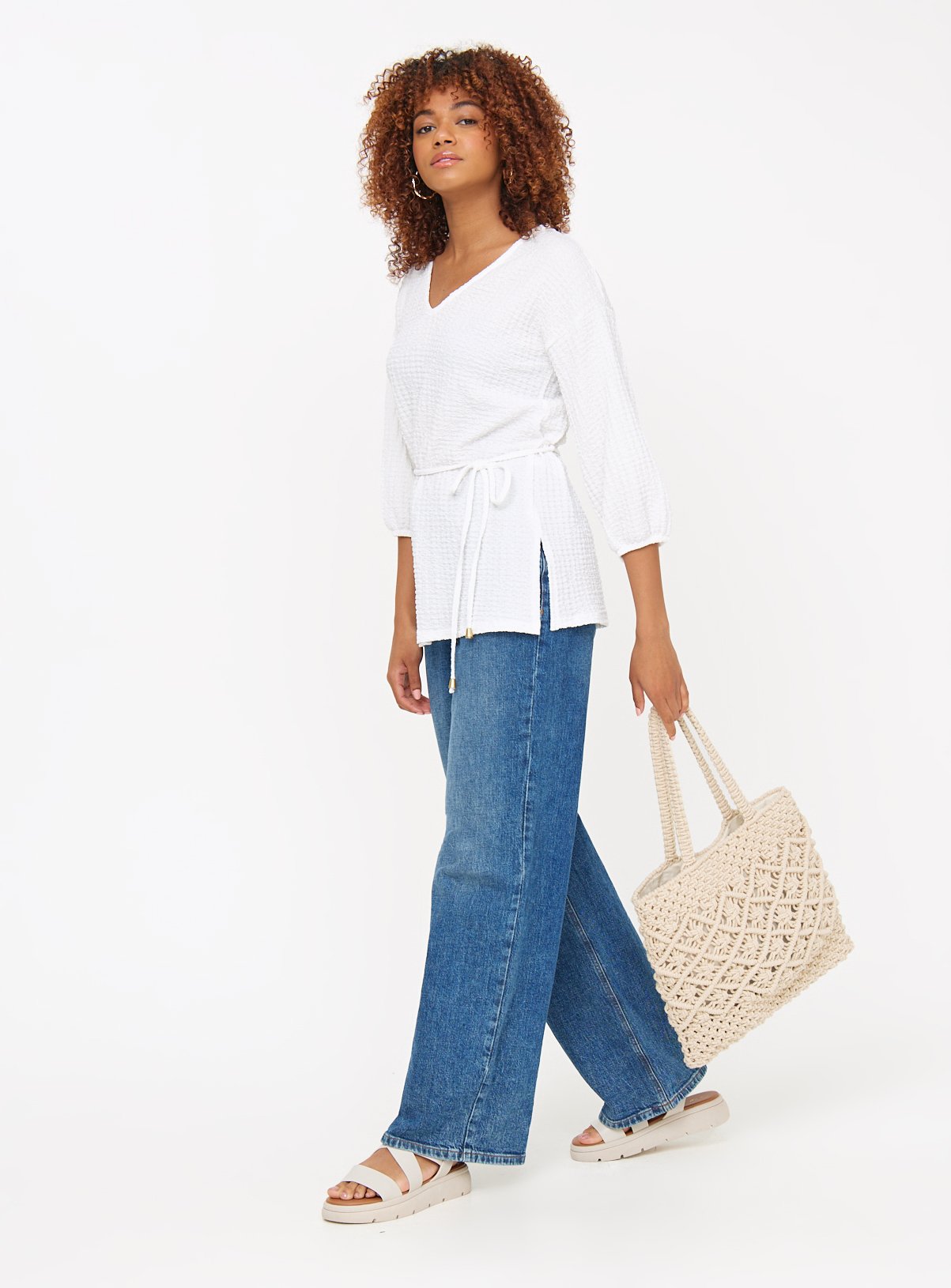 tunic shirt white