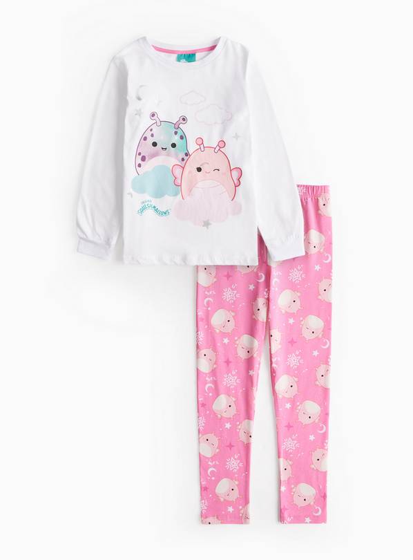 Squishmallows Printed Pink Long Sleeve Pyjamas 7-8 years