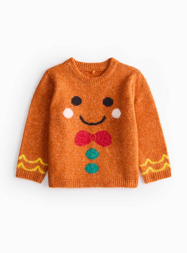 Gingerbread Knitted Jumper 9-12 months