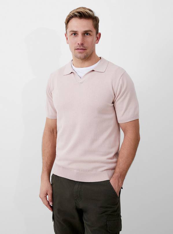 FRENCH CONNECTION Short Sleeve Resort Polo L