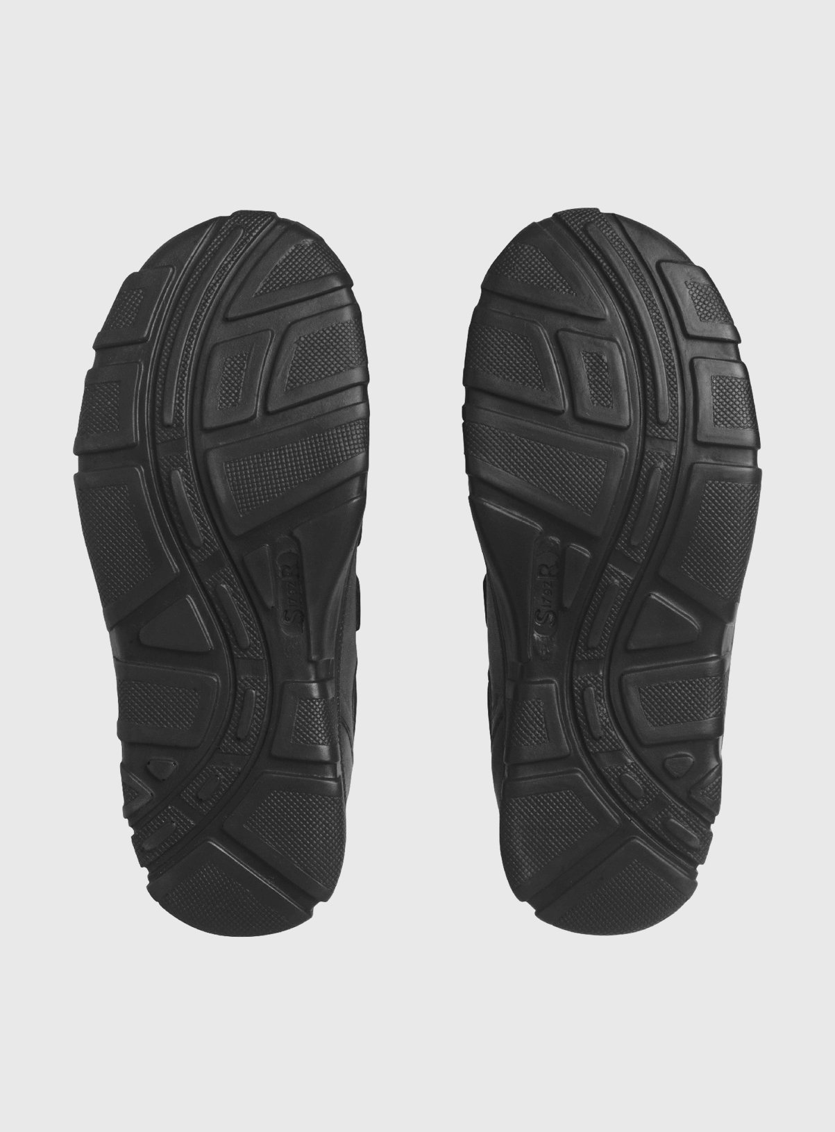 START-RITE Topic Black Leather Dual Fit Rip Tape School Shoes 1 - Image 5 thumbnail