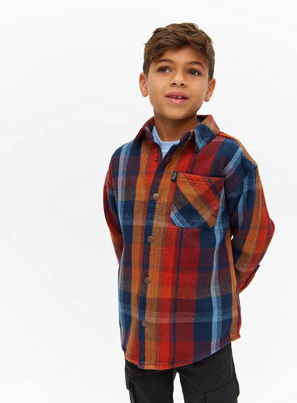 Red Check Long Sleeve Shirt 5 years