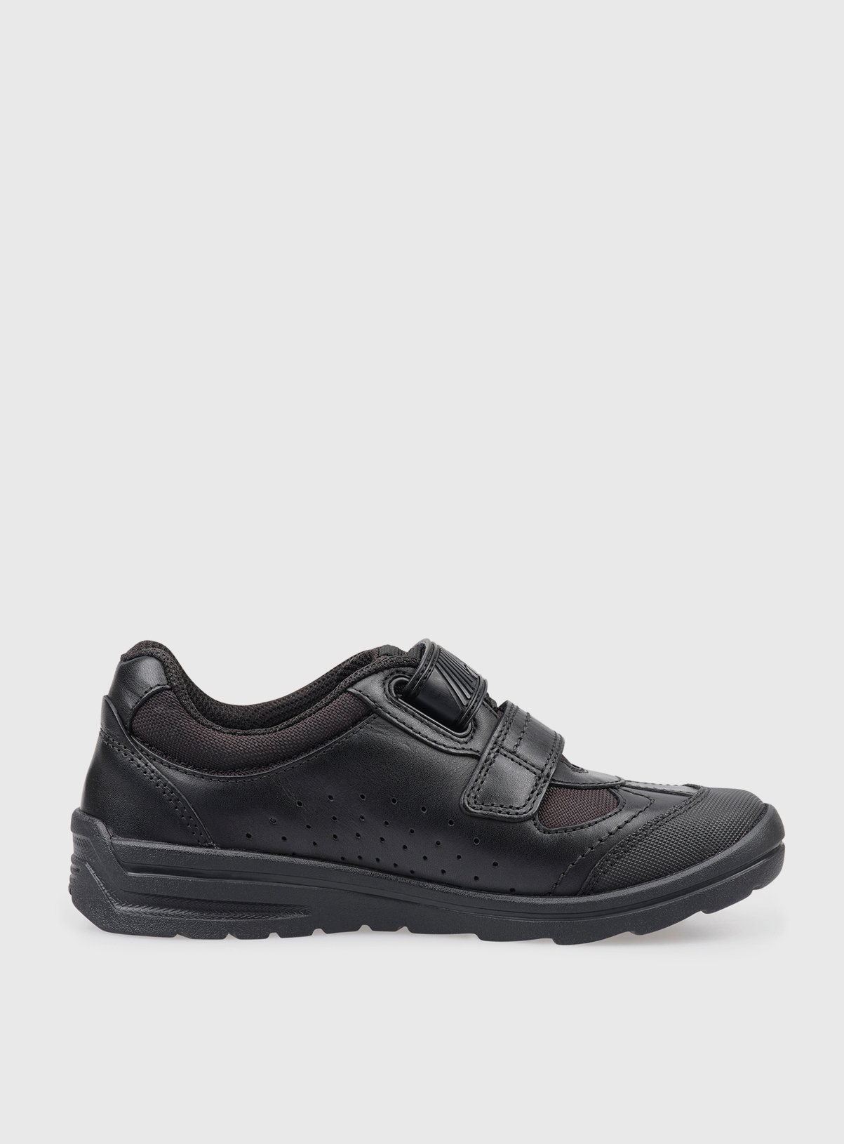 START-RITE Rocket Black Leather Tough School Shoes 2.5 - Image 4 thumbnail