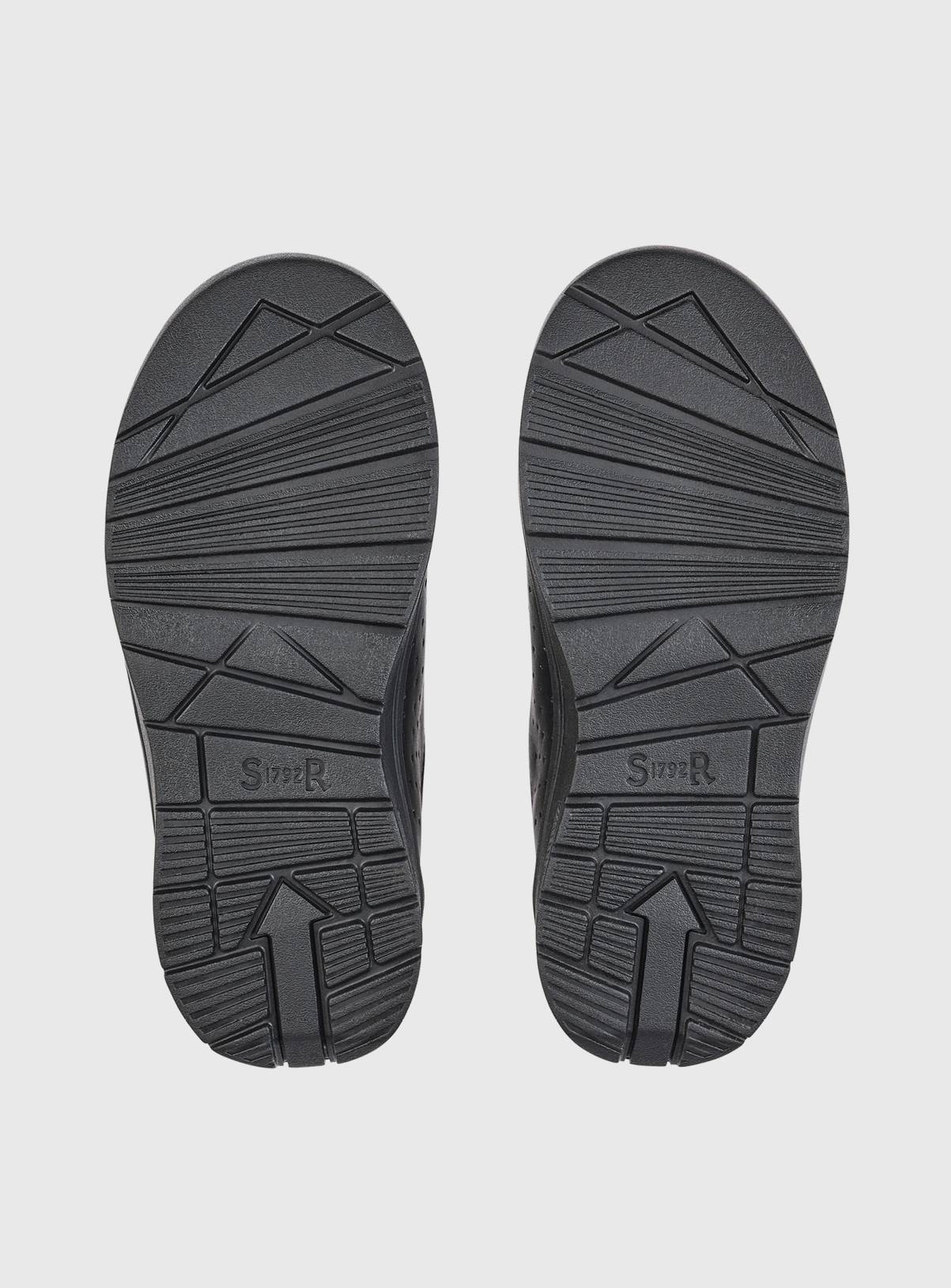 START-RITE Rocket Black Leather Tough School Shoes 2.5 - Image 5