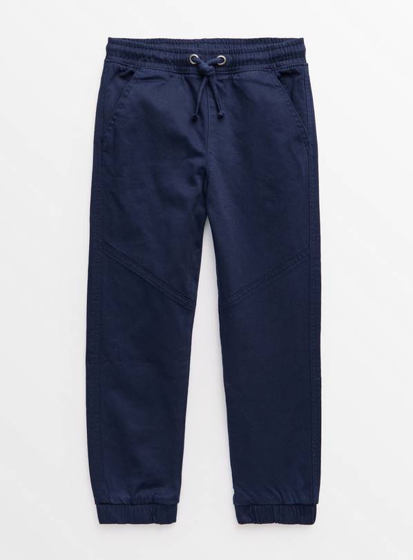 Navy Loopback Cargo Trousers 11 years