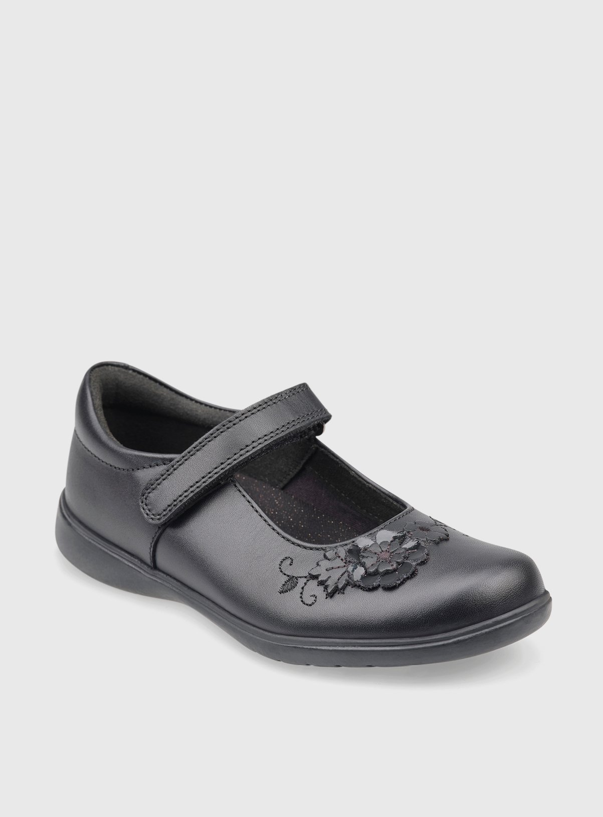 START-RITE Wish Black Leather Mary Jane School Shoes 1 - Image 2 thumbnail