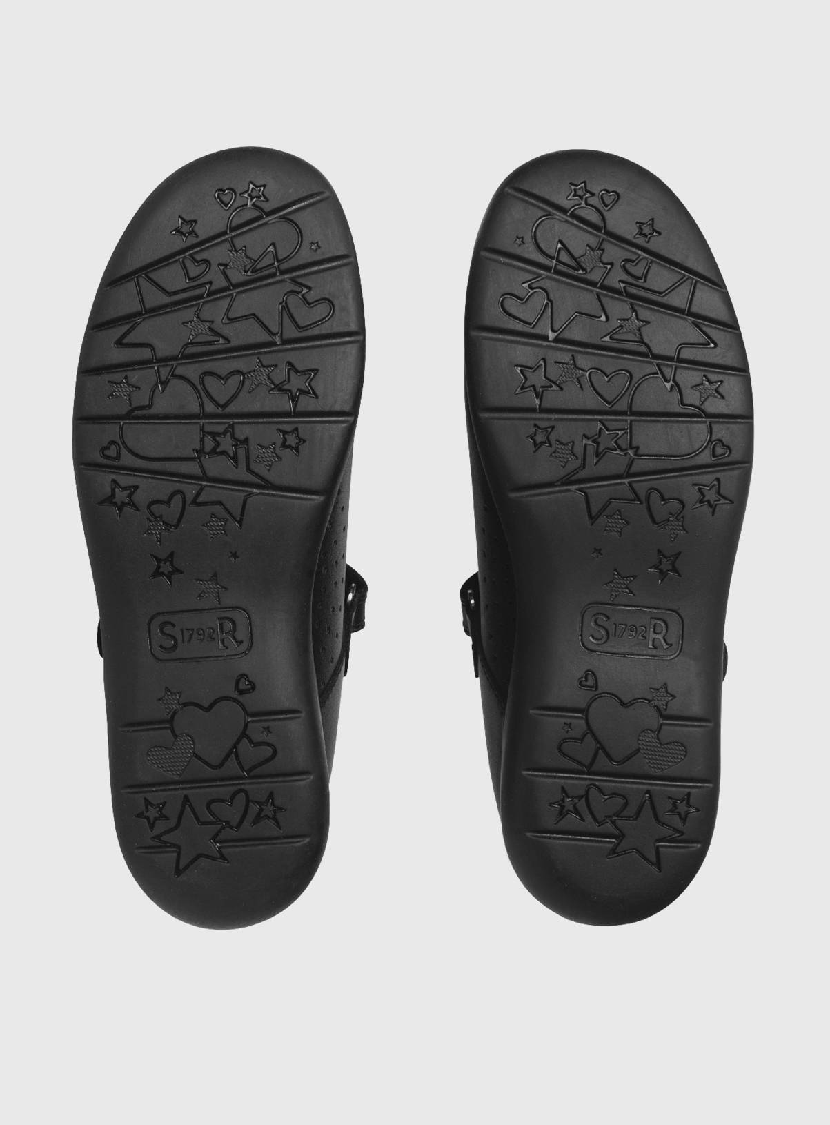 START-RITE Hope Black Leather T Bar School Shoes 9 Infant - Image 5