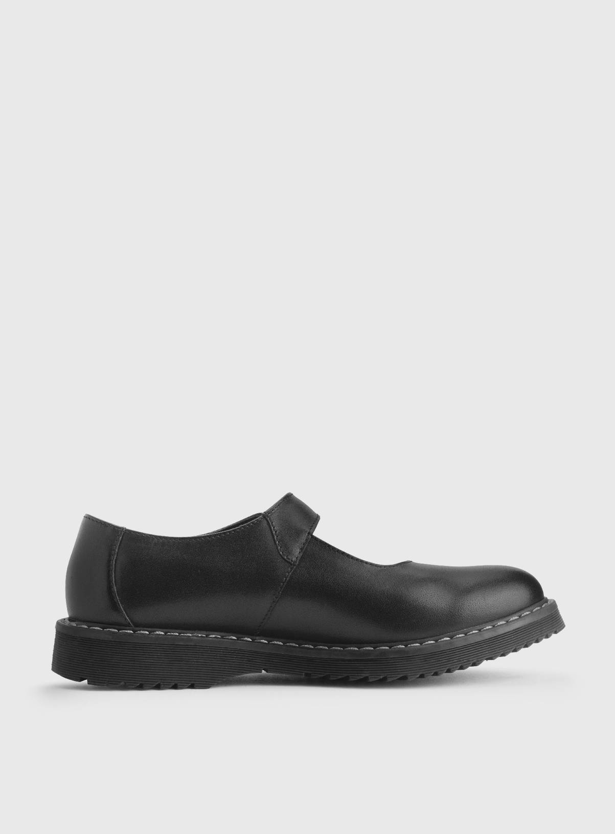 START-RITE Embrace Black Leather Chunky Mary Jane School Shoes 6.5 - Image 4