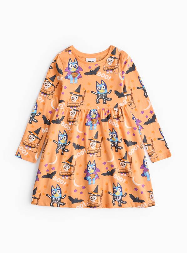 Bluey Halloween Jersey Dress 1-2 years