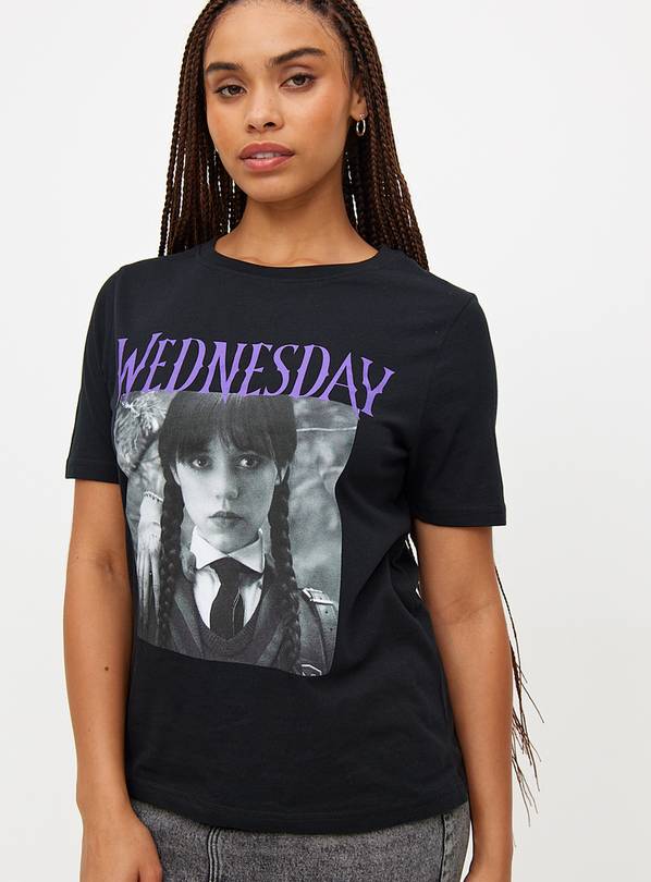 Wednesday Graphic Print Regular Fit T-Shirt 18
