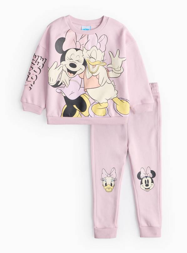 Disney Minnie & Daisy Lilac Sweatshirt & Joggers Set 1-2 years