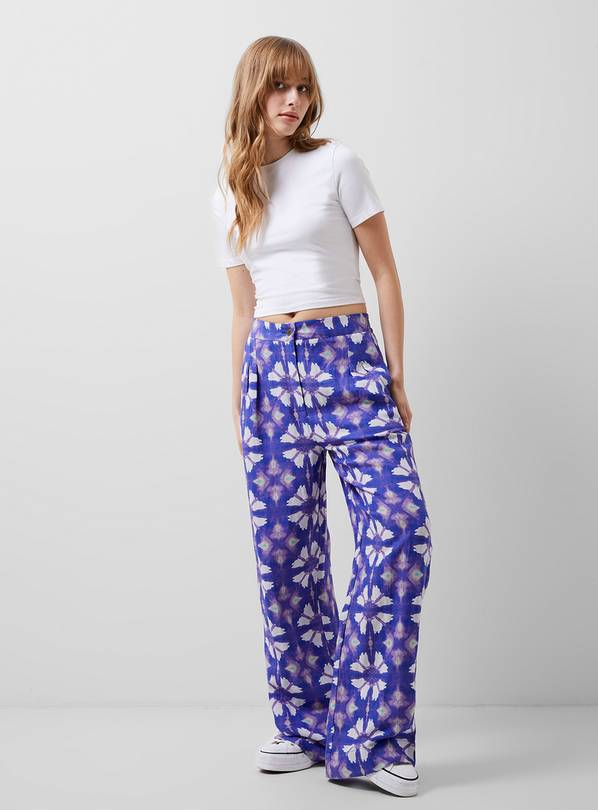  FRENCH CONNECTION Dory Birdie Linen Trousers 16