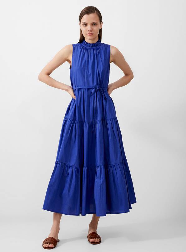  FRENCH CONNECTION Era Poplin Midi Dress S