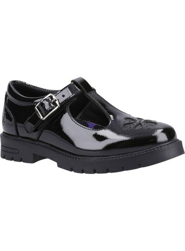 HUSH PUPPIES Fiona Patent Senior School Shoes 3