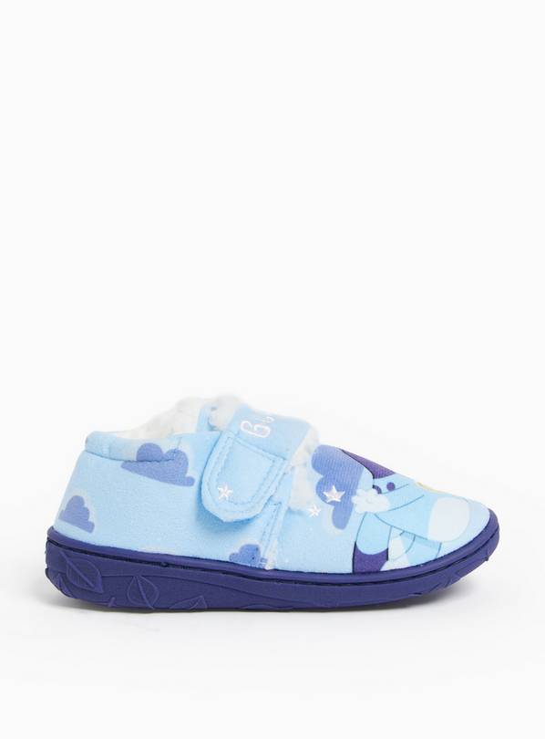 Buy Bluey Character Print Fleece Lined Cupsole Slippers 10 11 Infant Slippers Argos