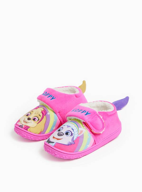 Paw Patrol Pink Character Cupsole Slippers 10-11 Infant