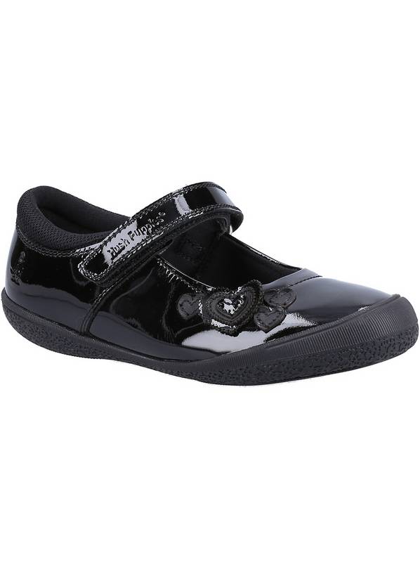 HUSH PUPPIES Rosanna Patent Junior School Shoe 2