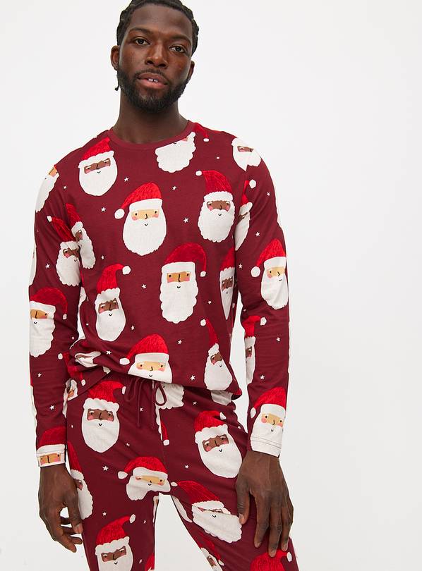 Buy Matching Family Men s Christmas Santa Printed Pyjamas L Pyjamas Tu