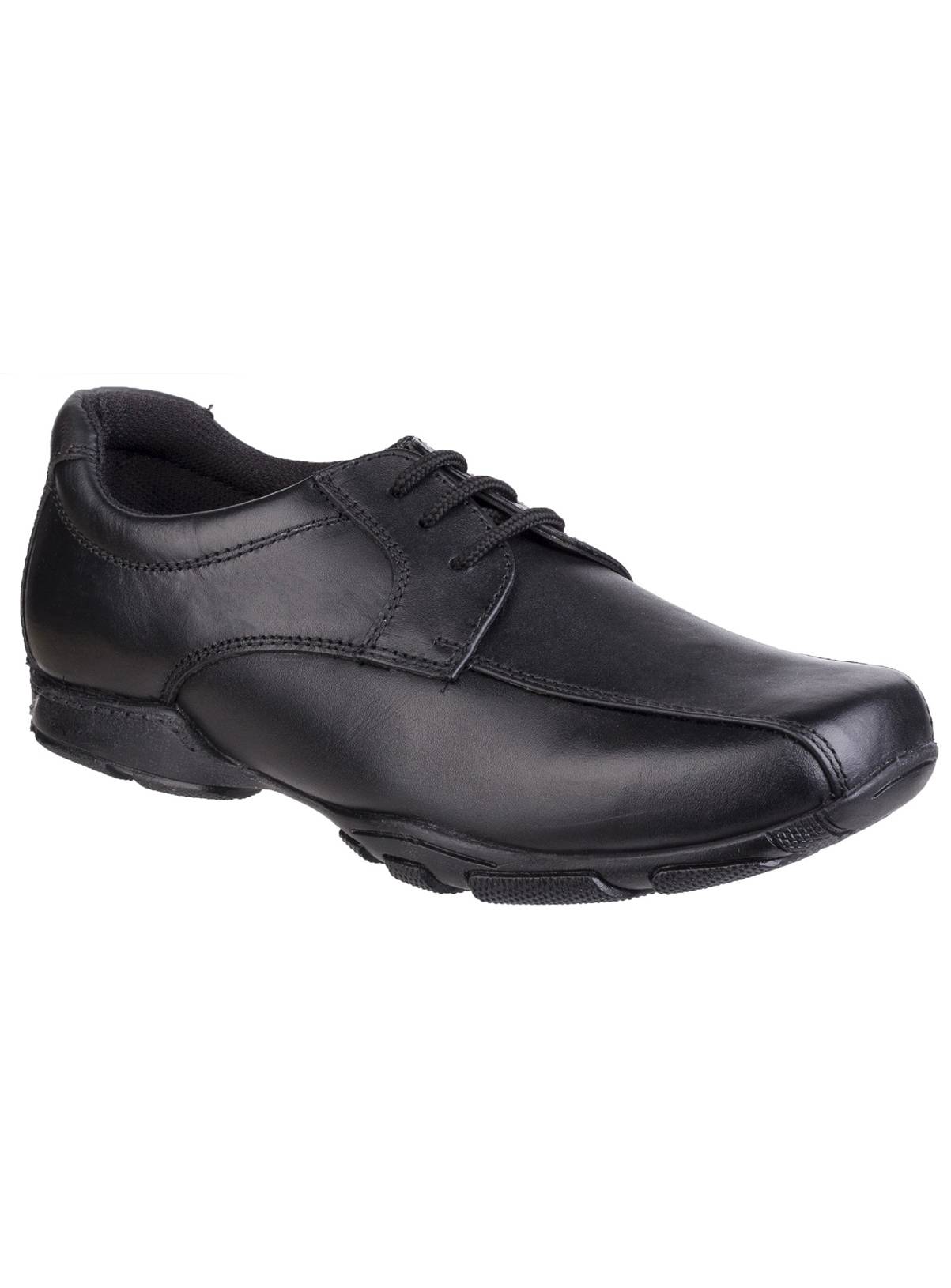 HUSH PUPPIES Vincente Lace Up Leather Senior School Shoes 4 - Image 1