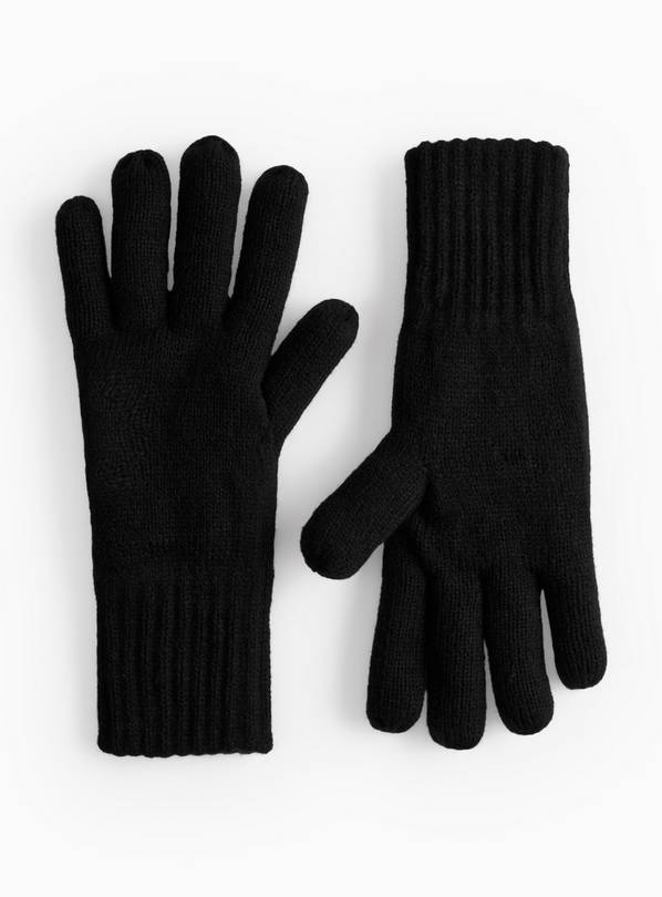 Heat Holders® Black Knitted Gloves S/M