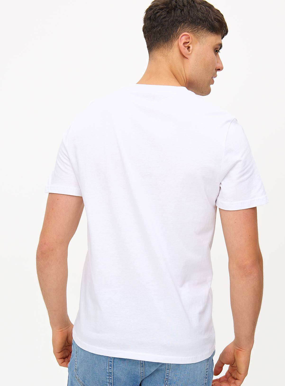 White Core Short Sleeve T-Shirt 3 Pack XXXL - Image 5