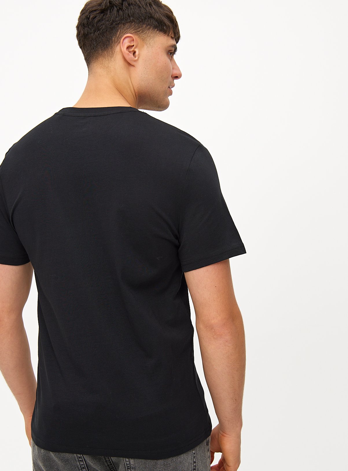 Black Core Short Sleeve T-Shirt 3 Pack XXXXL - Image 5 thumbnail