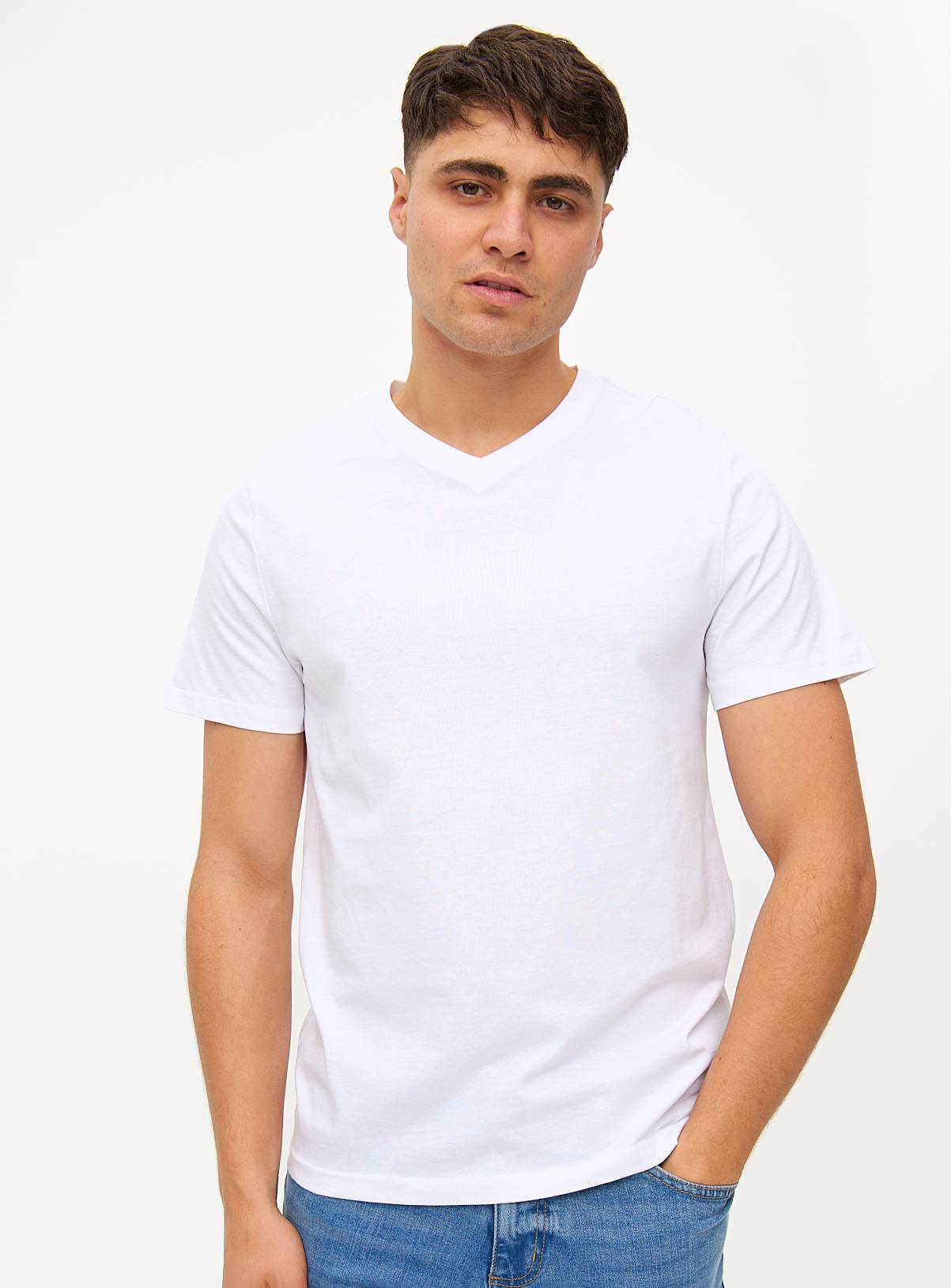 White Core Short Sleeve T-Shirt 3 Pack XXL - Image 2