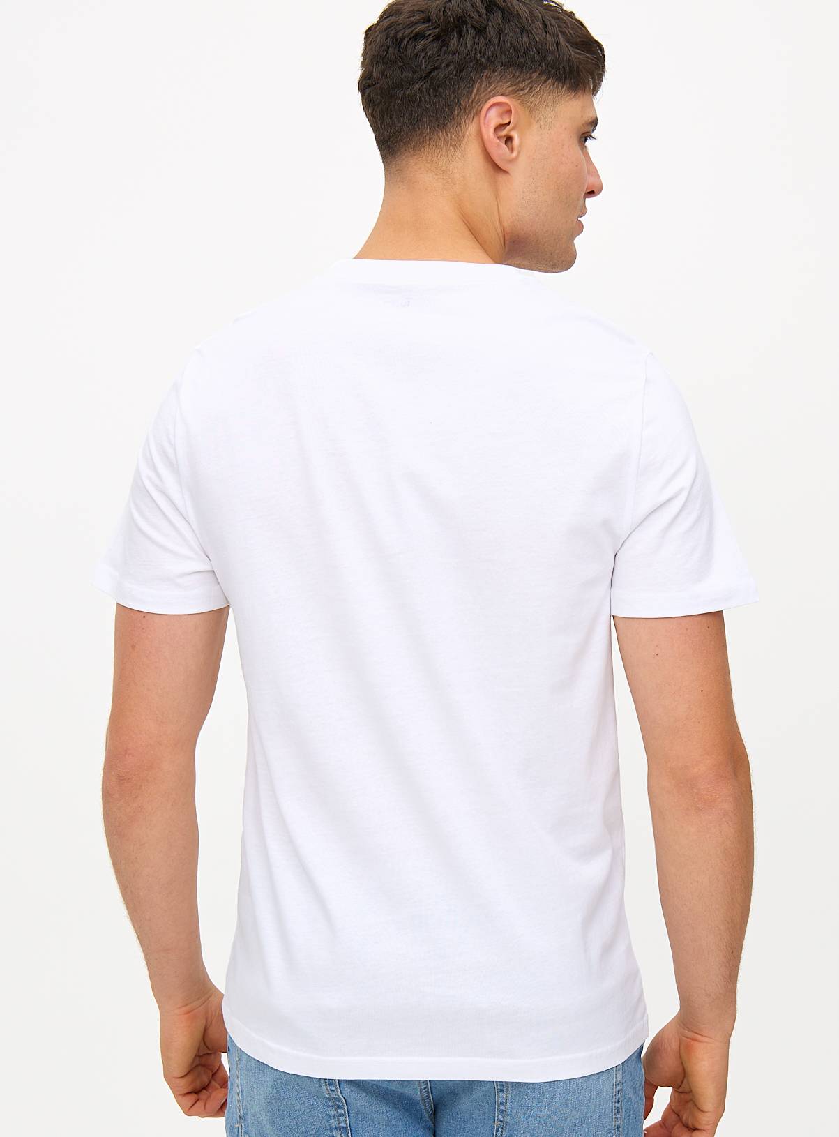 White Core Short Sleeve T-Shirt 3 Pack XXL - Image 5