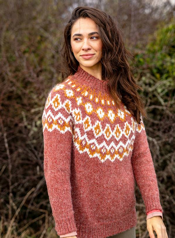 BRAKEBURN Chunky Knitted Fairisle 10