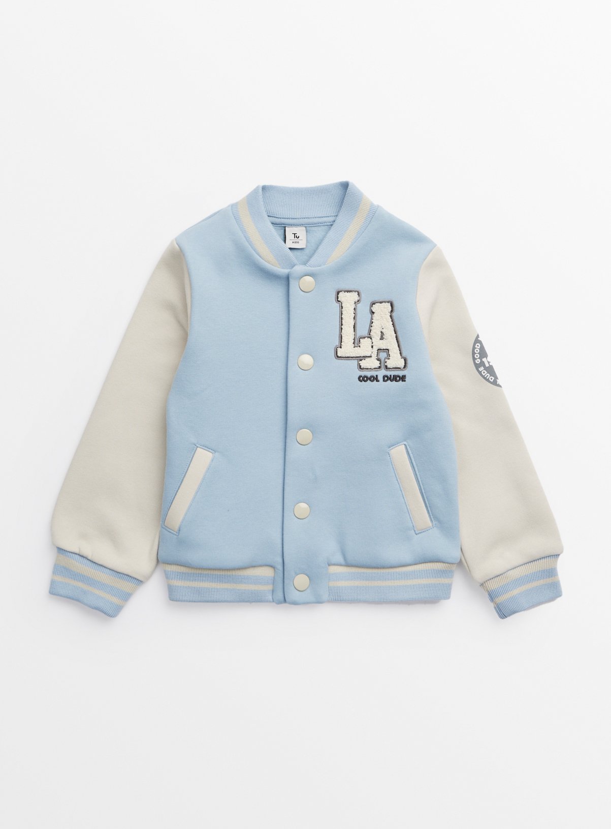 Blue Varsity Bomber Jacket 2-3 years