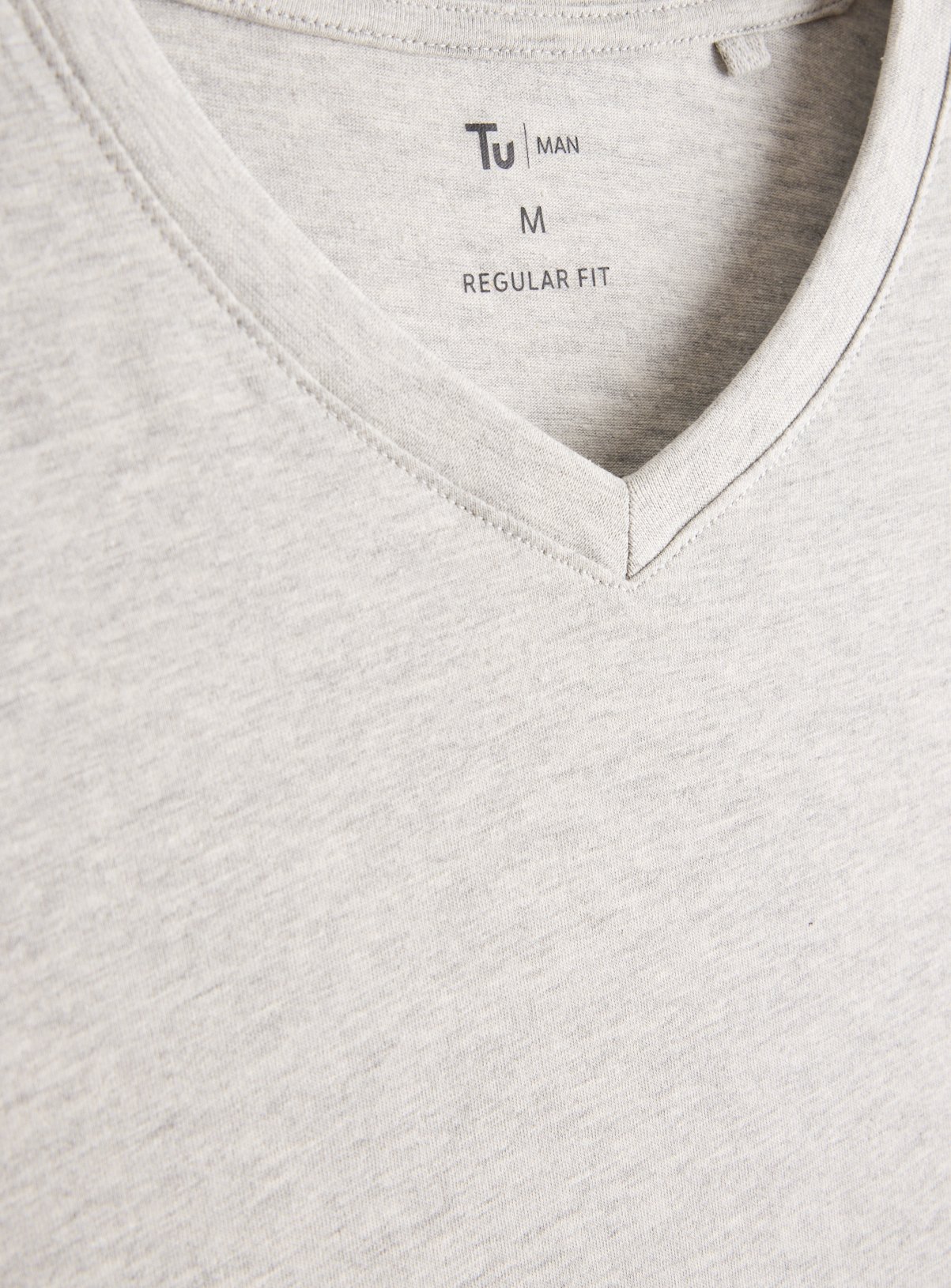 Grey Marl Core Short Sleeve T-Shirt 3 Pack S - Image 4 thumbnail